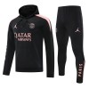 Paris Saint Germain Hoodie Zwarte Trainings Sweatshirt 2024-25 Paris Saint Germain Hoodie Zwarte Trainings Sweatshirt 2024-25